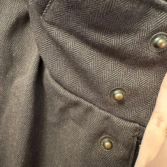 HART SCHAFFNER Marx Smart Wool Car Coat brown Size large - Picture 11 of 11